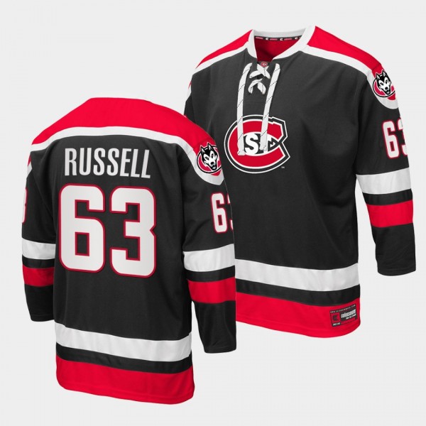 St. Cloud State Huskies Patrick Russell Black Coll...
