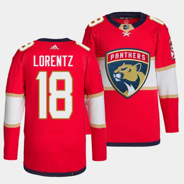 Steven Lorentz Florida Panthers Home Red #18 Prime...