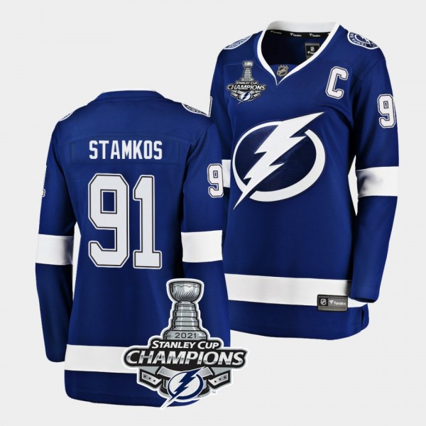 Steven Stamkos Tampa Bay Lightning 2021 Stanley Cu...