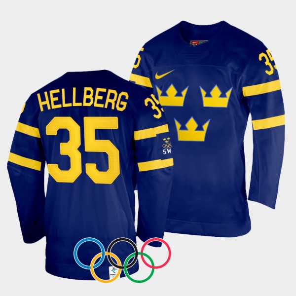 Magnus Hellberg Sweden Hockey 2022 Winter Olympics...