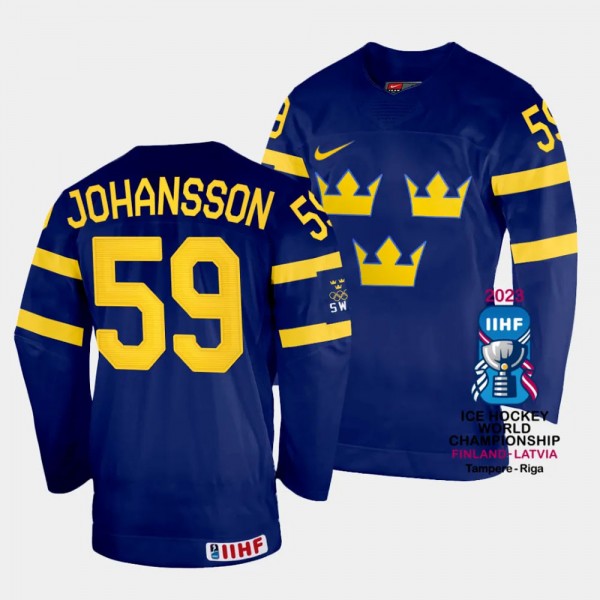 Linus Johansson 2023 IIHF World Championship Swede...