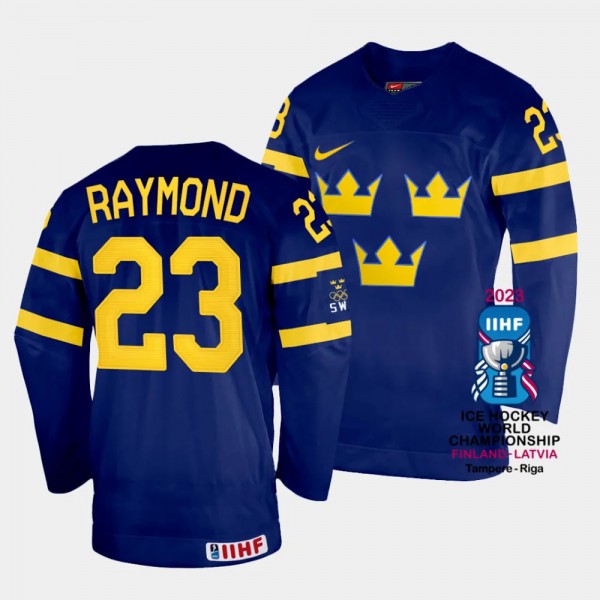 Lucas Raymond 2023 IIHF World Championship Sweden ...