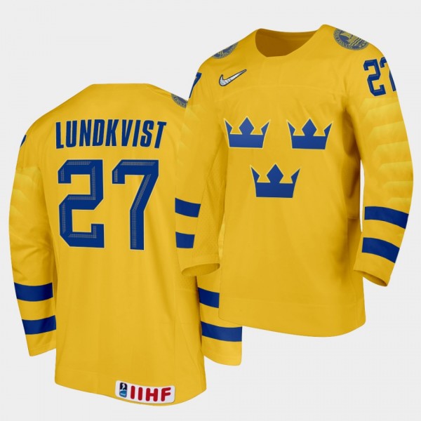 Nils Lundkvist Sweden 2020 IIHF World Junior Ice H...