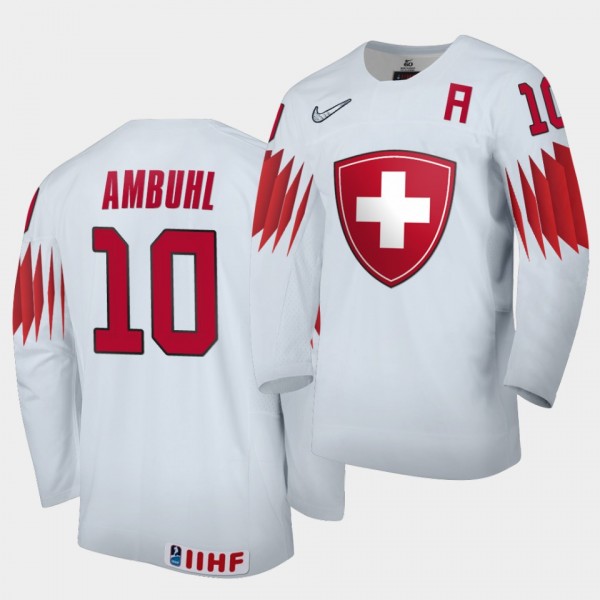 Switzerland Team Andres Ambuhl 2021 IIHF World Cha...