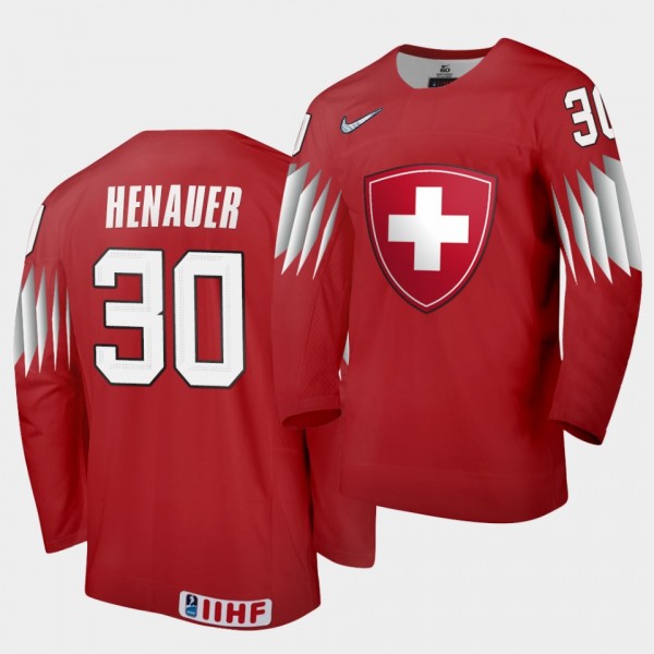 Andri Henauer Switzerland 2021 IIHF World Junior C...