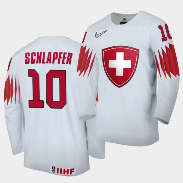Elvis Schlapfer Switzerland 2021 IIHF World Junior...