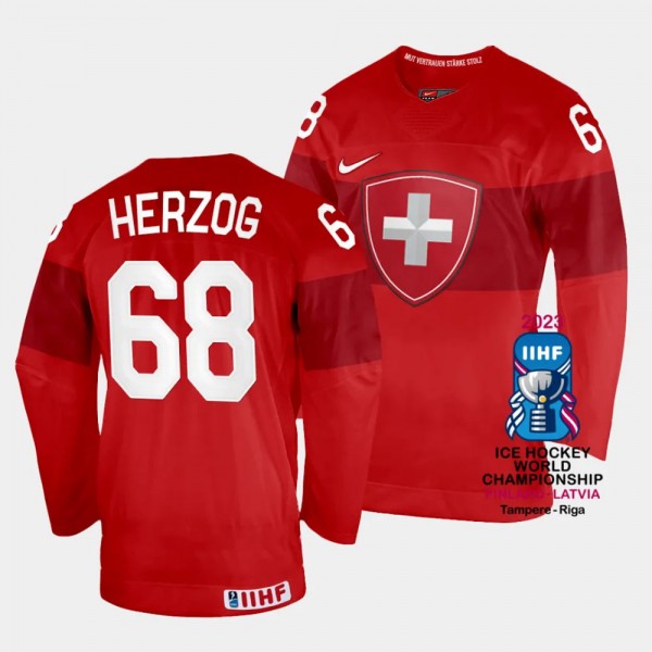 Fabrice Herzog 2023 IIHF World Championship Switze...