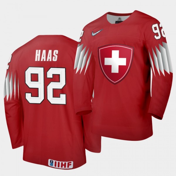 Gaetan Haas Switzerland 2020 IIHF World Championsh...
