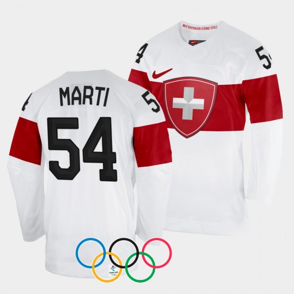 Christian Marti Switzerland Hockey 2022 Winter Oly...