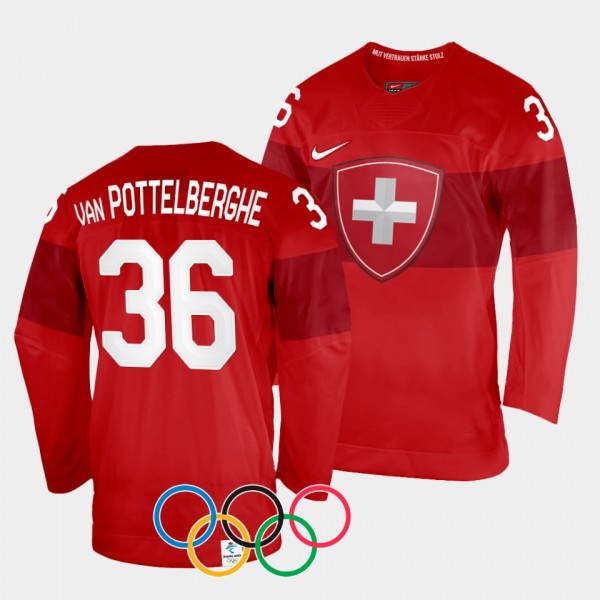 Switzerland Hockey 2022 Winter Olympics Joren van ...