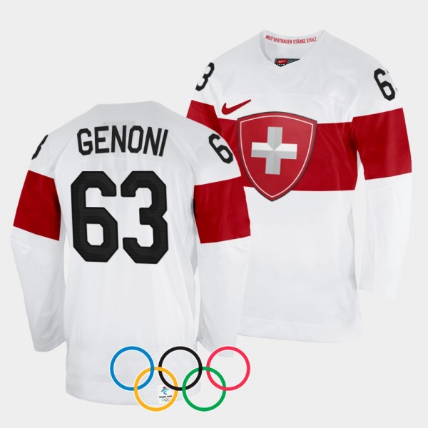Leonardo Genoni Switzerland Hockey 2022 Winter Oly...