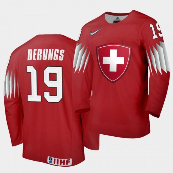 Keanu Derungs Switzerland 2021 IIHF World Junior C...