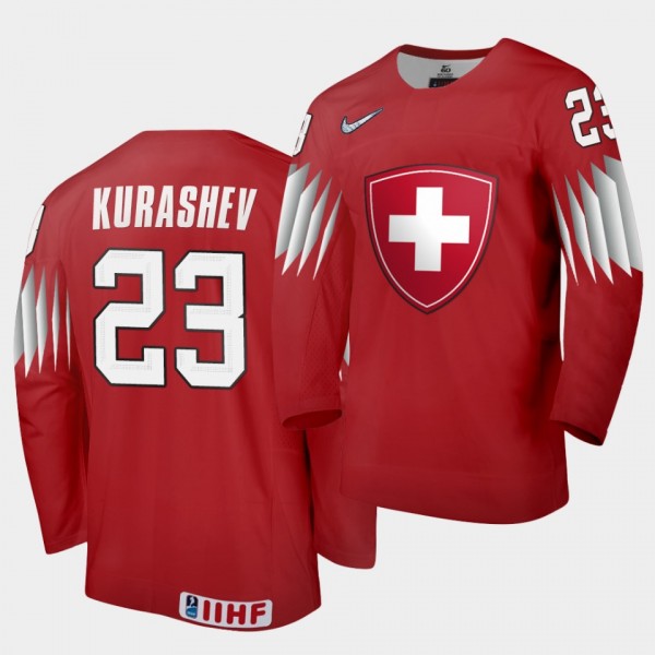 Philipp Kurashev Switzerland 2020 IIHF World Champ...