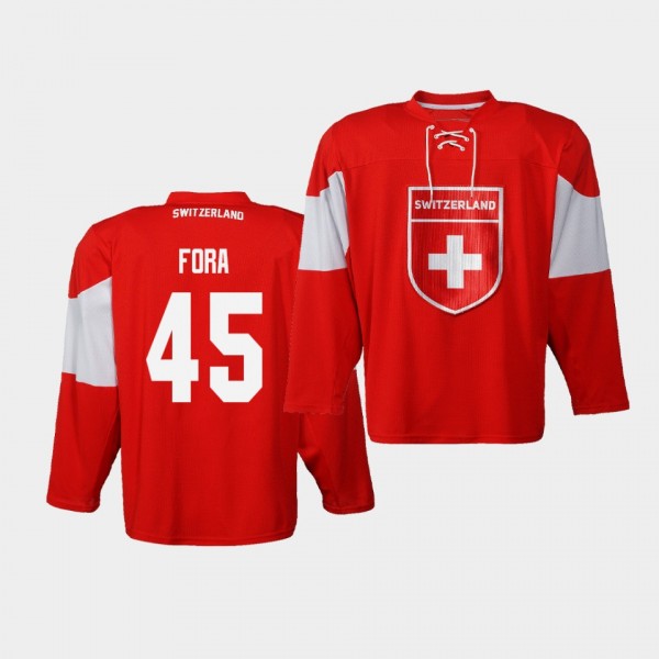Michael Fora Switzerland Team 2019 IIHF World Cham...
