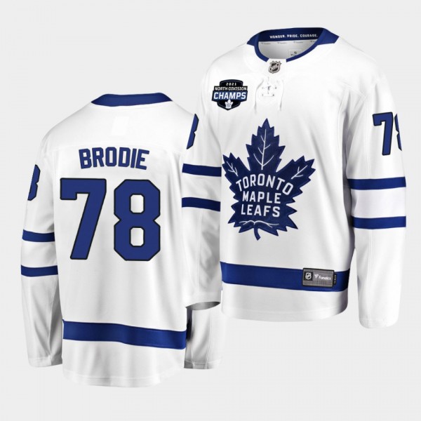 Maple Leafs T. J. Brodie 2021 North Division Champ...