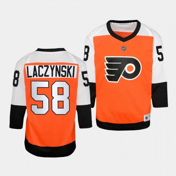 Tanner Laczynski Philadelphia Flyers Youth Jersey ...