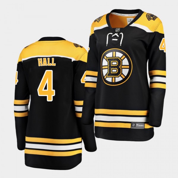 Taylor Hall Bruins #4 Home 2021 Trade Women Jersey