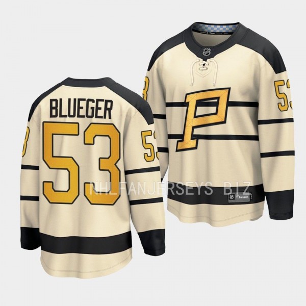 Pittsburgh Penguins Teddy Blueger 2023 Winter Clas...