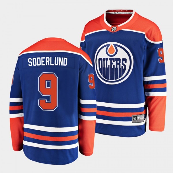 Tim Soderlund Edmonton Oilers 2021 Alternate Men R...