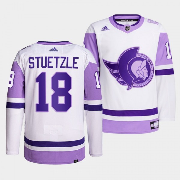 Ottawa Senators Tim Stuetzle 2021 HockeyFightsCanc...