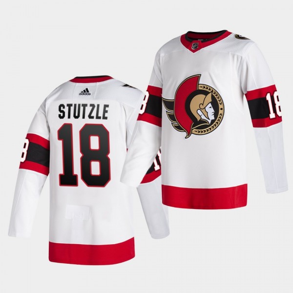 Tim Stutzle #8 Senators 2020-21 2020 NHL Draft Aut...