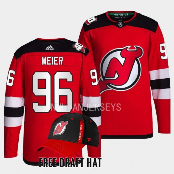 Timo Meier #96 New Jersey Devils 2023 Authentic Pr...