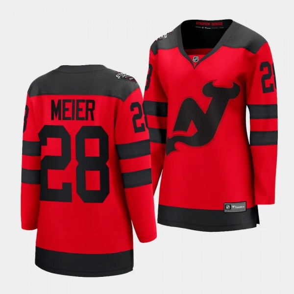 Timo Meier New Jersey Devils 2024 NHL Stadium Seri...
