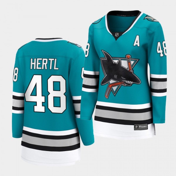 Tomas Hertl Sharks #48 2020-21 30th Anniversary He...