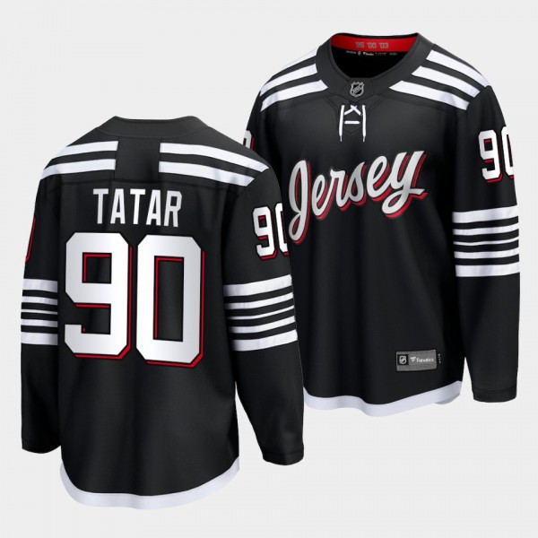 Tomas Tatar New Jersey Devils 2022 Alternate Black...