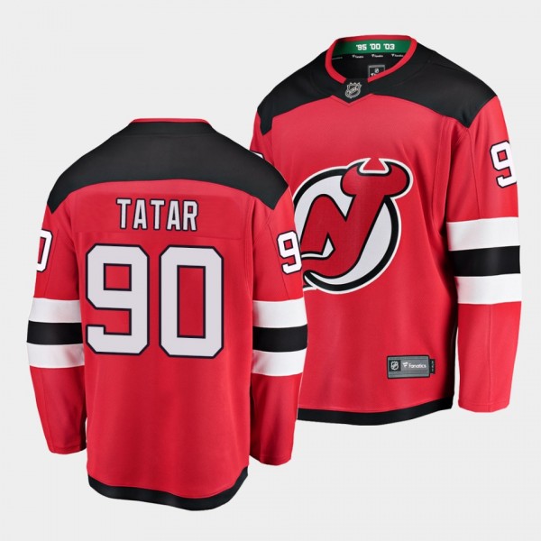 Tomas Tatar New Jersey Devils 2021 Home Men Red Pl...