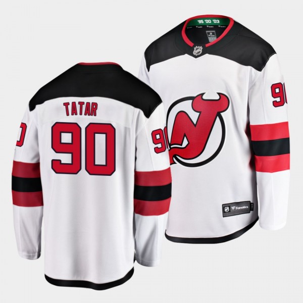 Tomas Tatar New Jersey Devils 2021 Away Men White ...