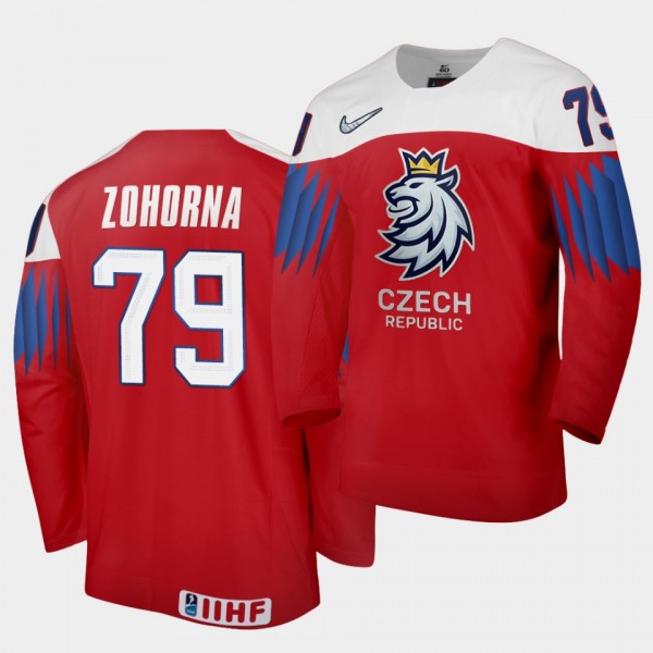 Czech Republic Tomas Zohorna 2020 IIHF World Champ...