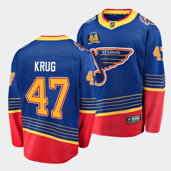 Torey Krug St. Louis Blues 44 Chris Pronger Patch ...