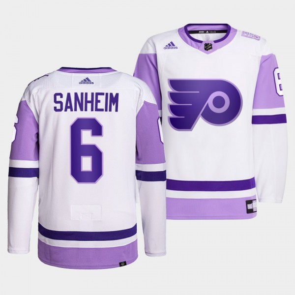 Philadelphia Flyers Travis Sanheim 2021 HockeyFigh...
