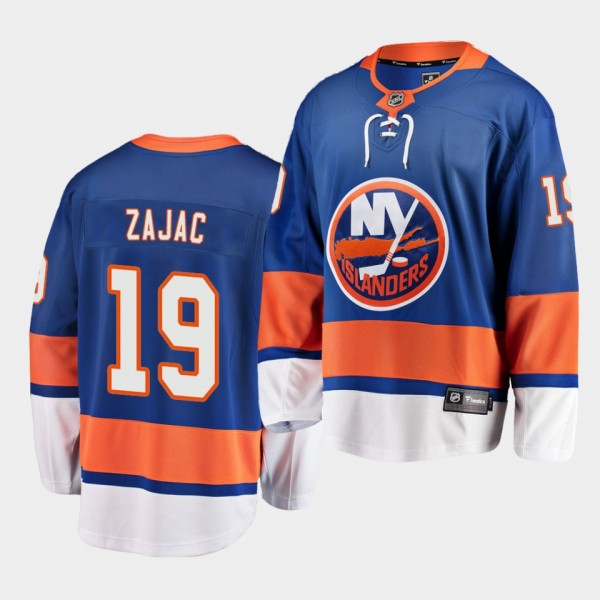Travis Zajac New York Islanders Home Men Royal 202...
