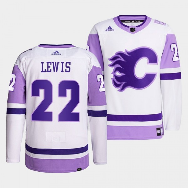 Calgary Flames Trevor Lewis 2021 HockeyFightsCance...