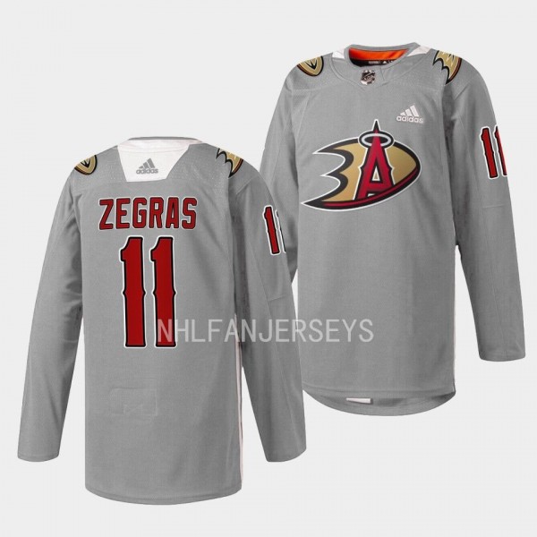 Anaheim Ducks 2023 Angels Night Trevor Zegras #11 ...