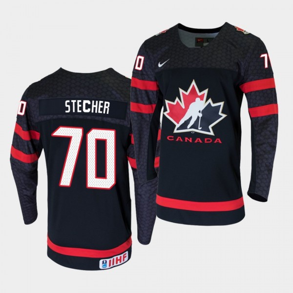 Canada Team 70 Troy Stecher 2021 IIHF World Champi...