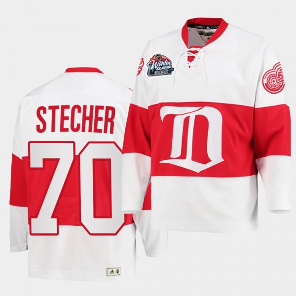 Troy Stecher Detroit Red Wings Winter Classic Whit...