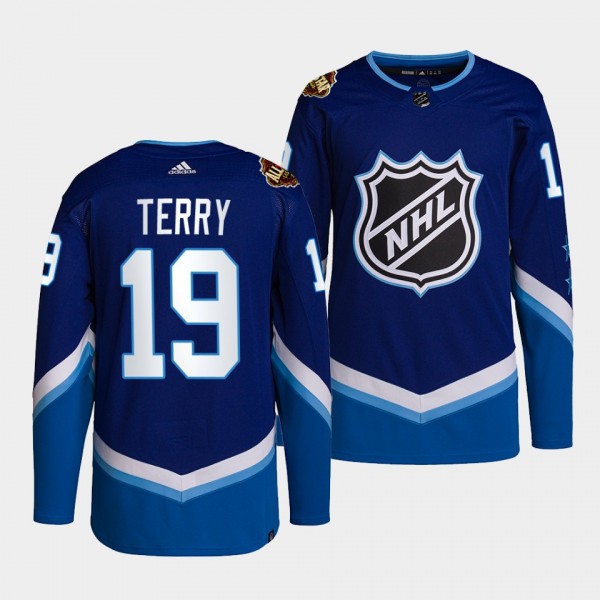 Troy Terry Ducks 2022 NHL All-Star Blue Jersey #19...
