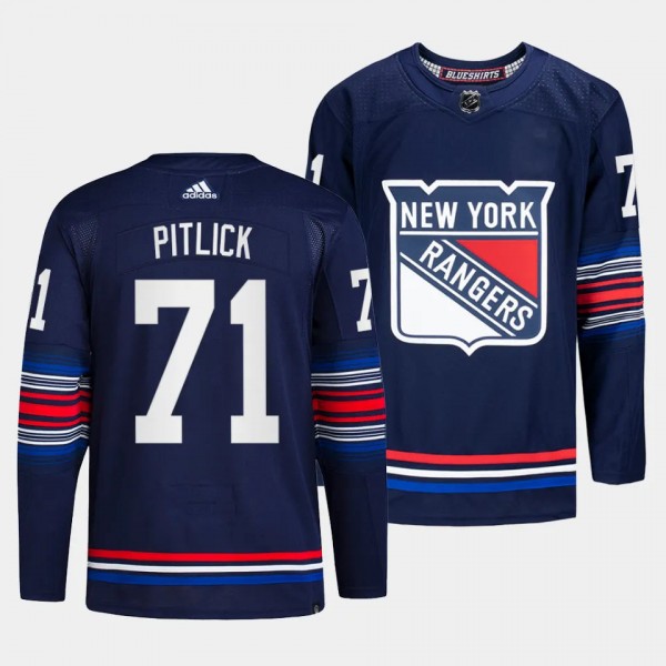 Tyler Pitlick New York Rangers 2023-24 Alternate N...