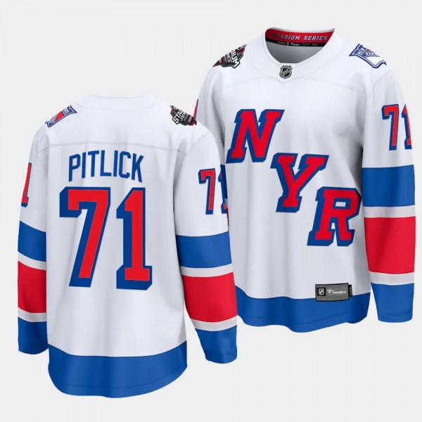 2024 NHL Stadium Series Tyler Pitlick Jersey New Y...