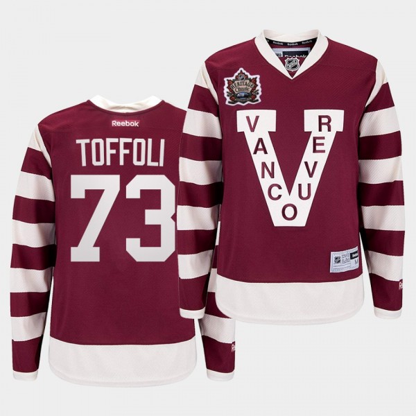 Tyler Toffoli Vancouver Canucks Heritage Classic B...