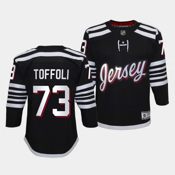 New Jersey Devils #73 Tyler Toffoli Alternate Prem...