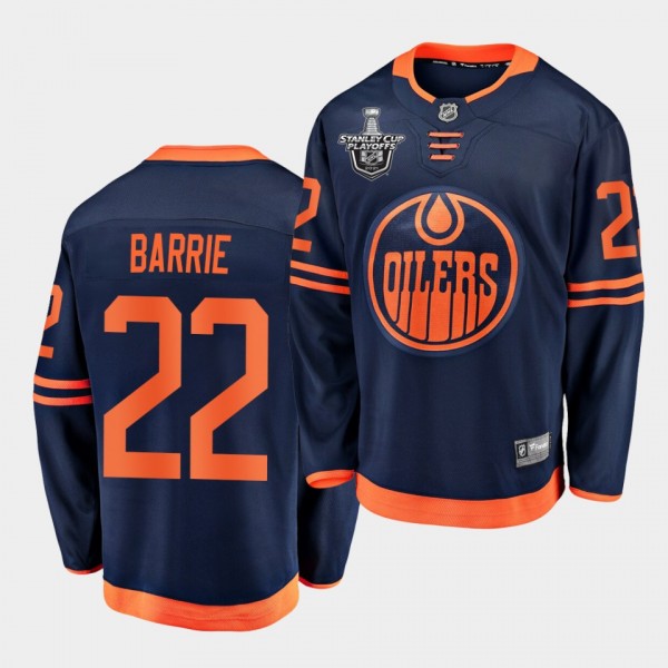 Tyson Barrie #22 Oilers 2021 Stanley Cup Playoffs ...