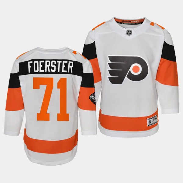 Philadelphia Flyers #71 Tyson Foerster 2024 NHL St...