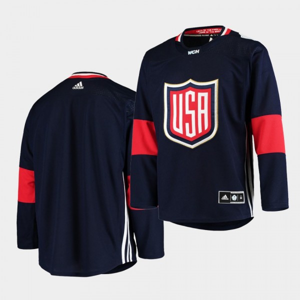 USA 2016 World Cup of Hockey Jersey Authentic Navy
