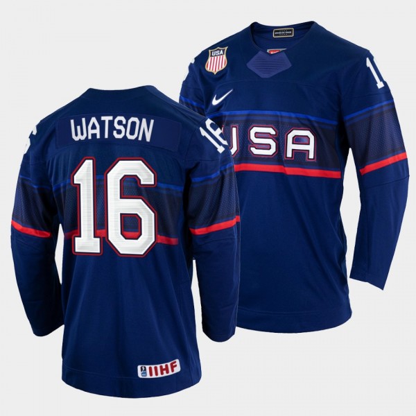 Austin Watson 2022 IIHF World Championship USA Hoc...