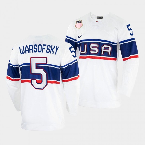 David Warsofsky USA Hockey 2022 Winter Olympics Je...