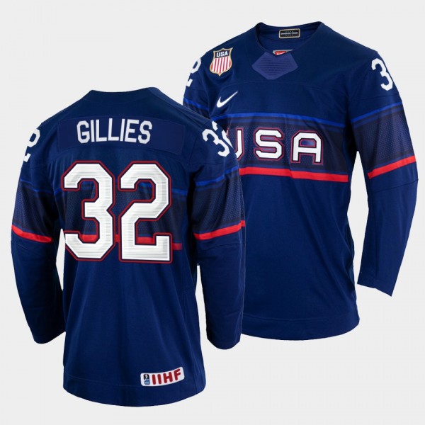 Jon Gillies 2022 IIHF World Championship USA Hocke...